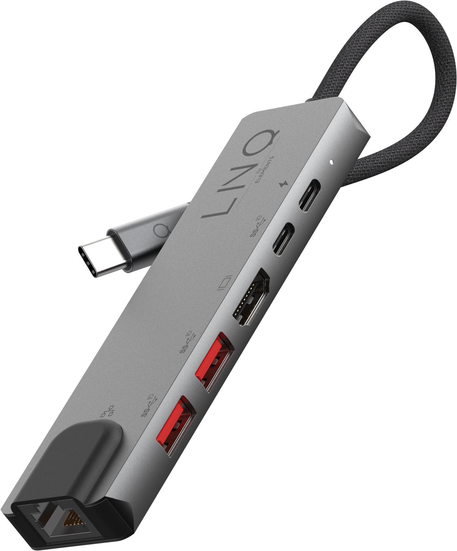 Port replikátor LINQ Pro USB-C 10Gbps Multiport Hub with 4K HDMI and Ethernet