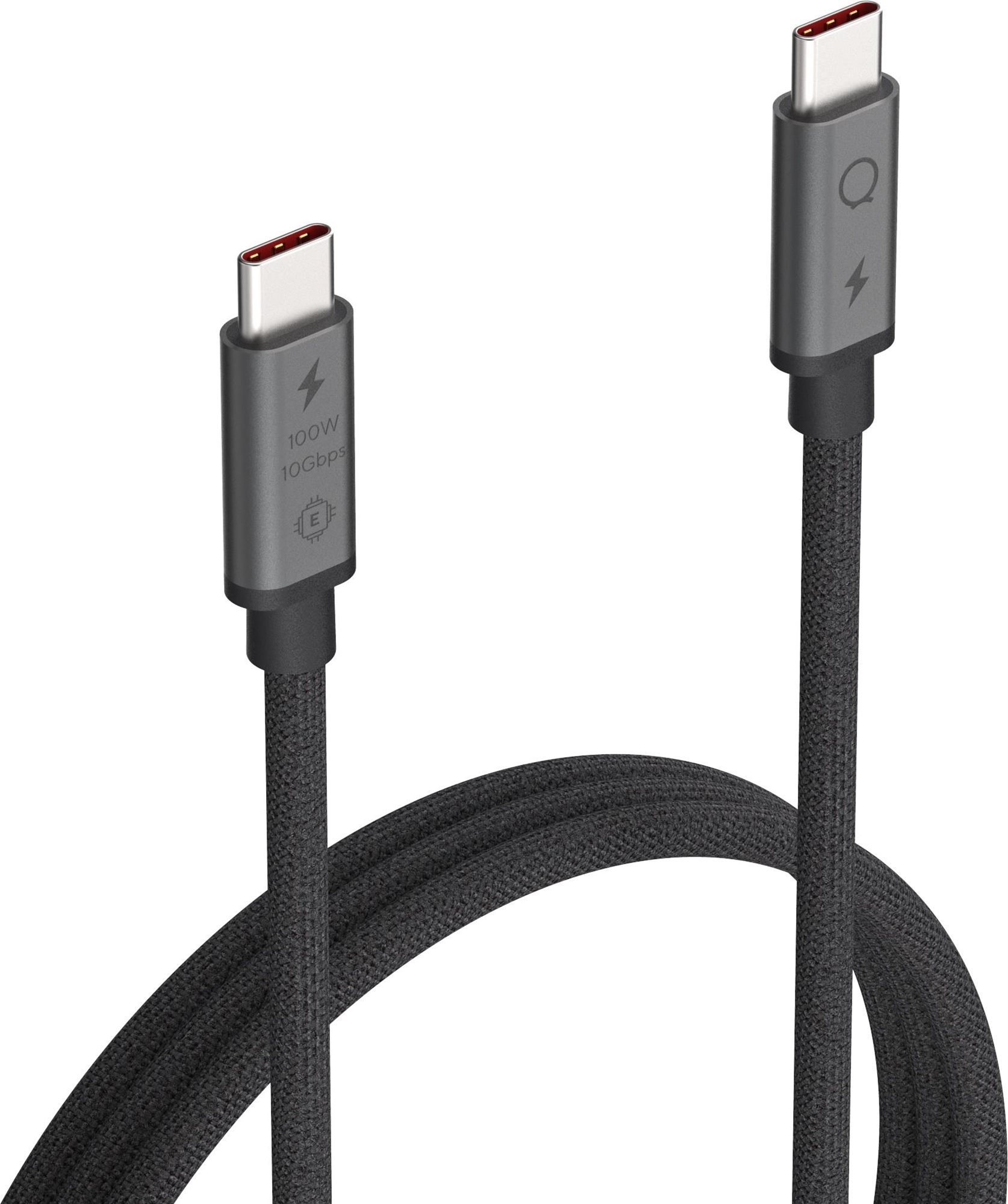LINQ USB-C 3.2 Gen.2 Cable 100W / 10Gbps 2m - Space Grey