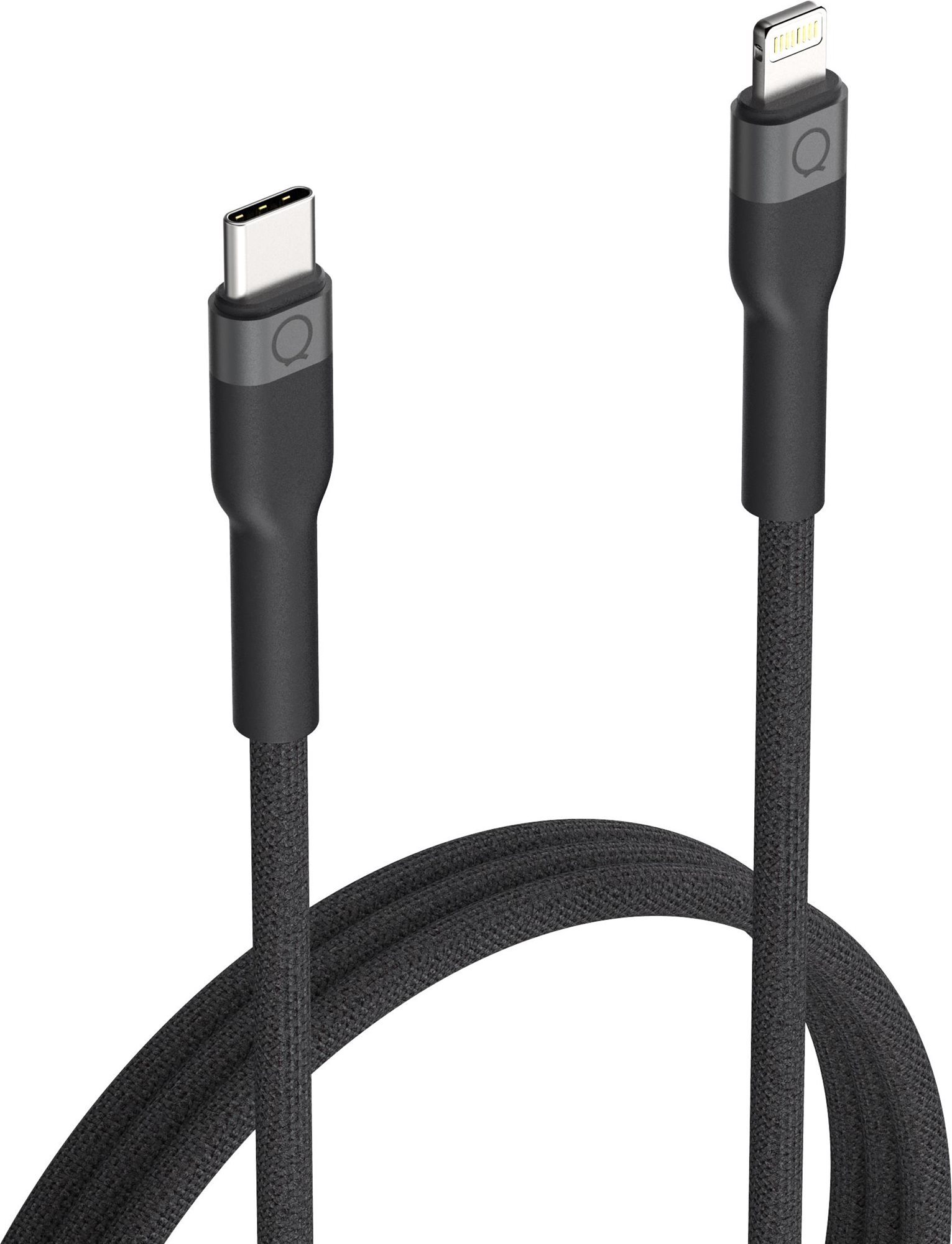 LINQ USB-C to Lightning PRO Cable, Mfi Certified 2m - Space Grey