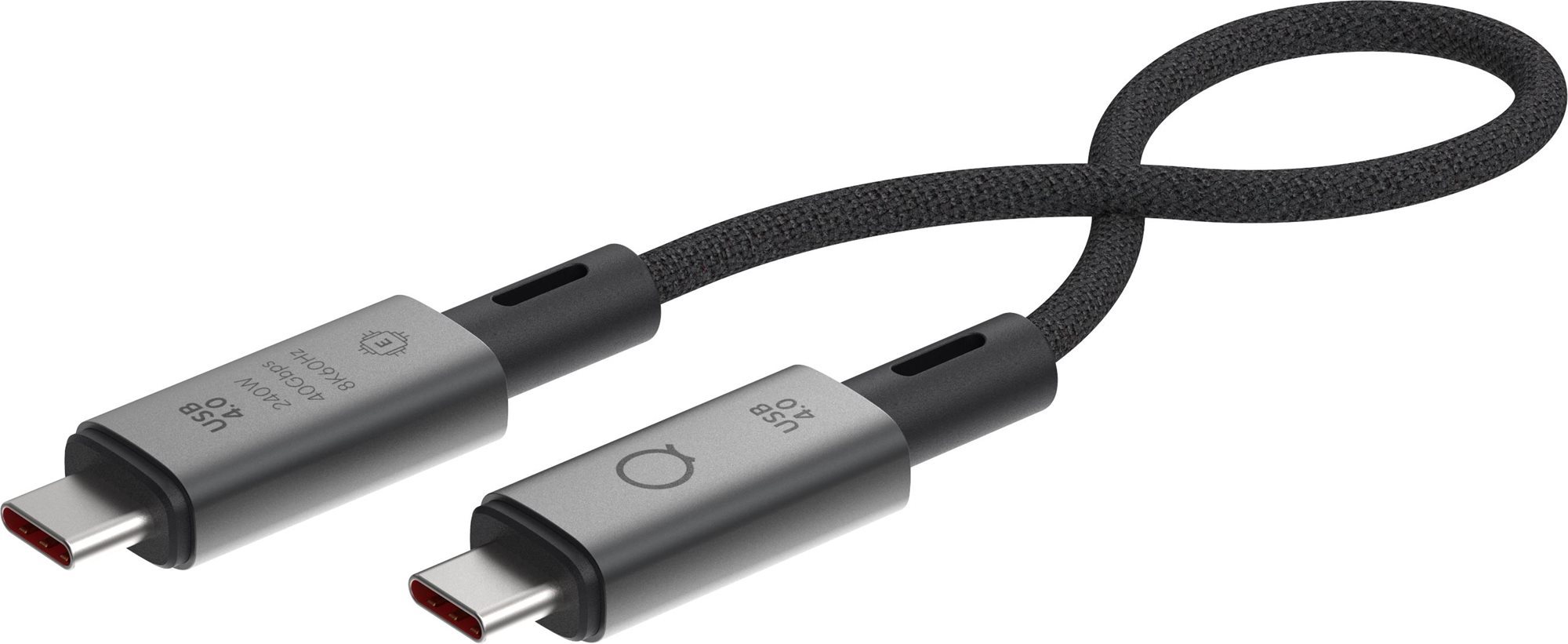 Adatkábel LINQ USB4 PRO Cable 0,3m - Space Grey