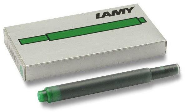 LAMY tintasugaras, zöld - 5 darabos csomagban