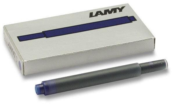 LAMY tintasugaras, kék-fekete - 5 darabos csomagban