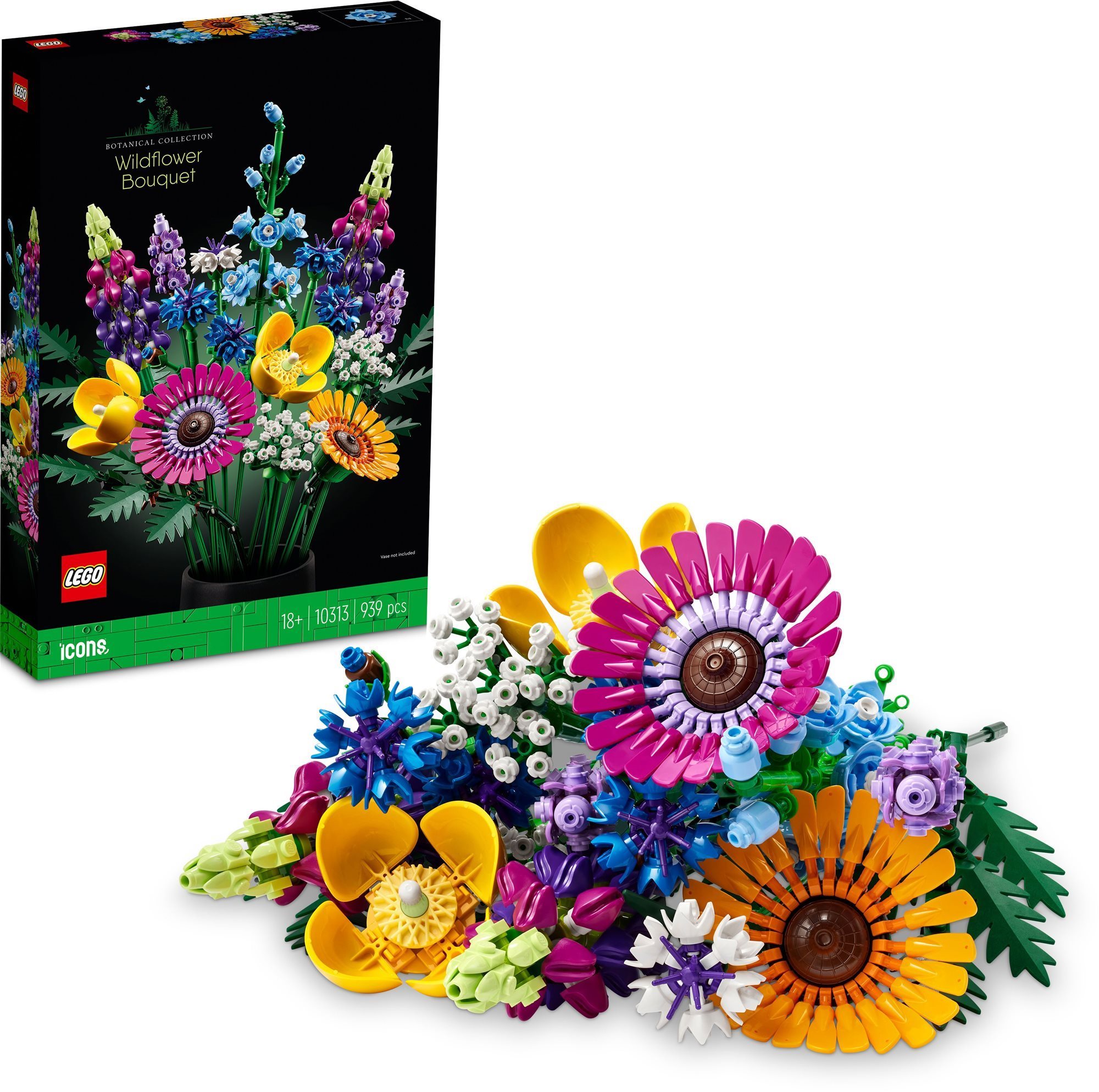 LEGO® Icons Vadvirág-csokor 10313