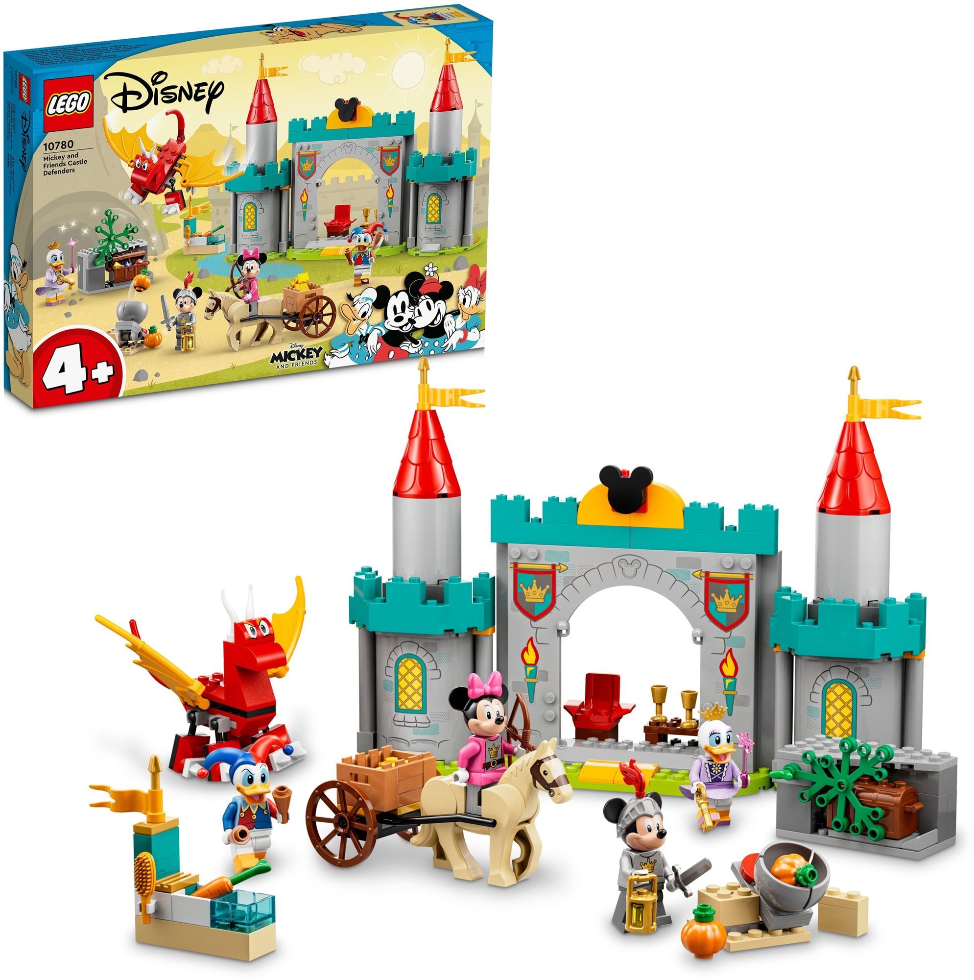 LEGO® Disney Mickey and Friends Mickey és barátai várvédők 10780