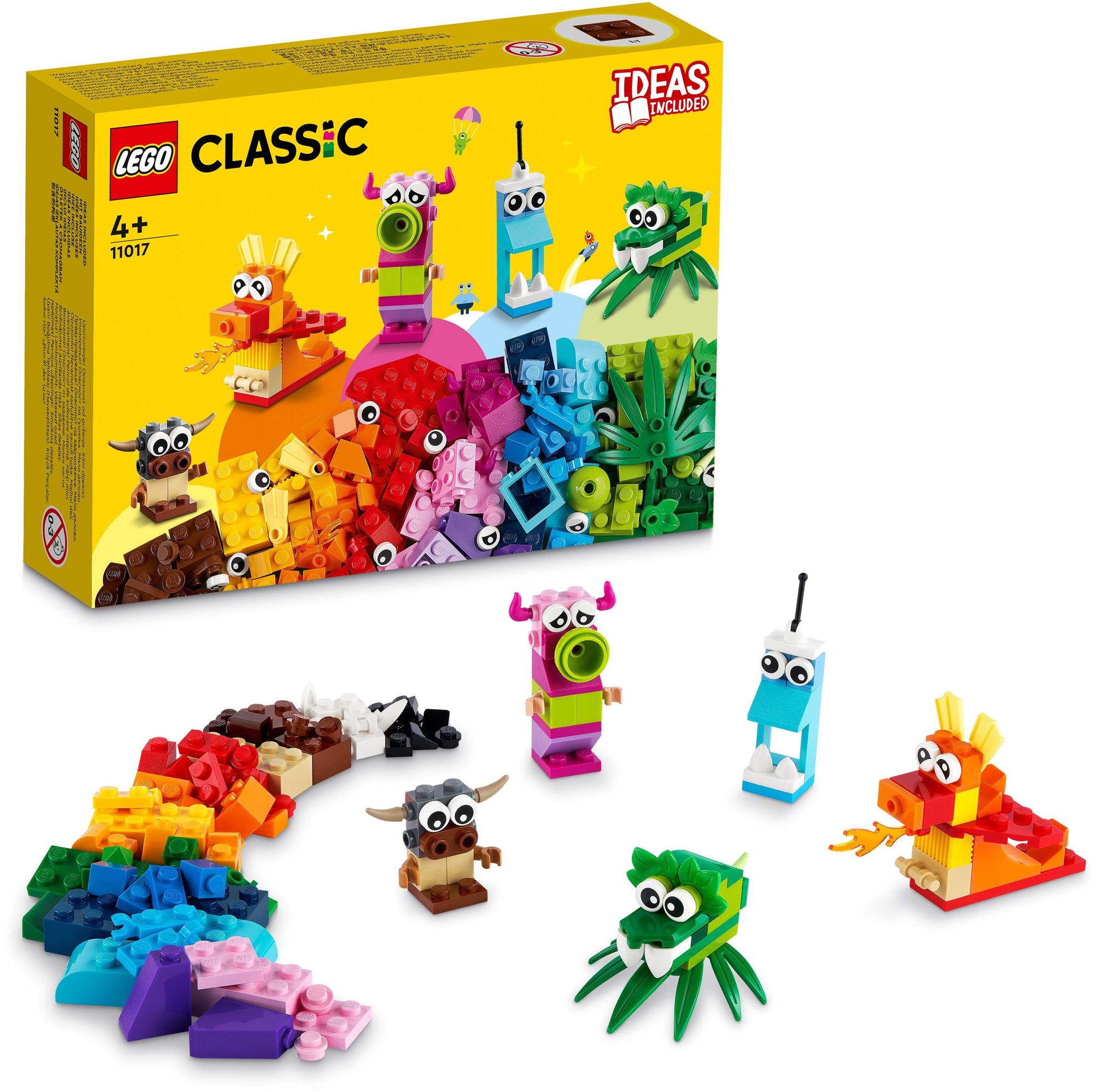 LEGO® Classic Kreatív szörnyek 11017