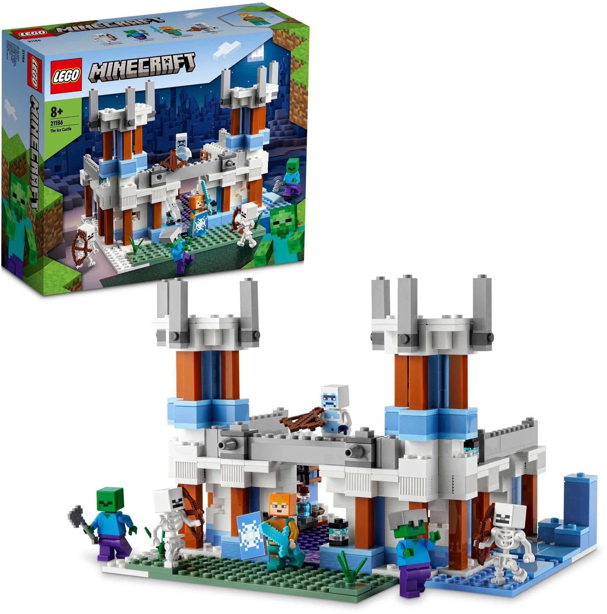 LEGO® Minecraft® A jégkastély 21186