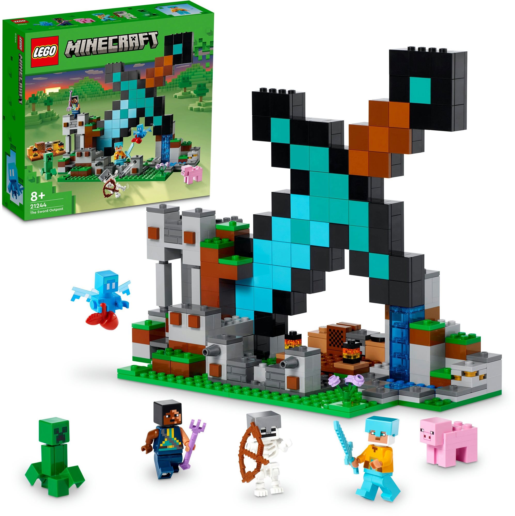 LEGO® Minecraft® A kardos erődítmény 21244