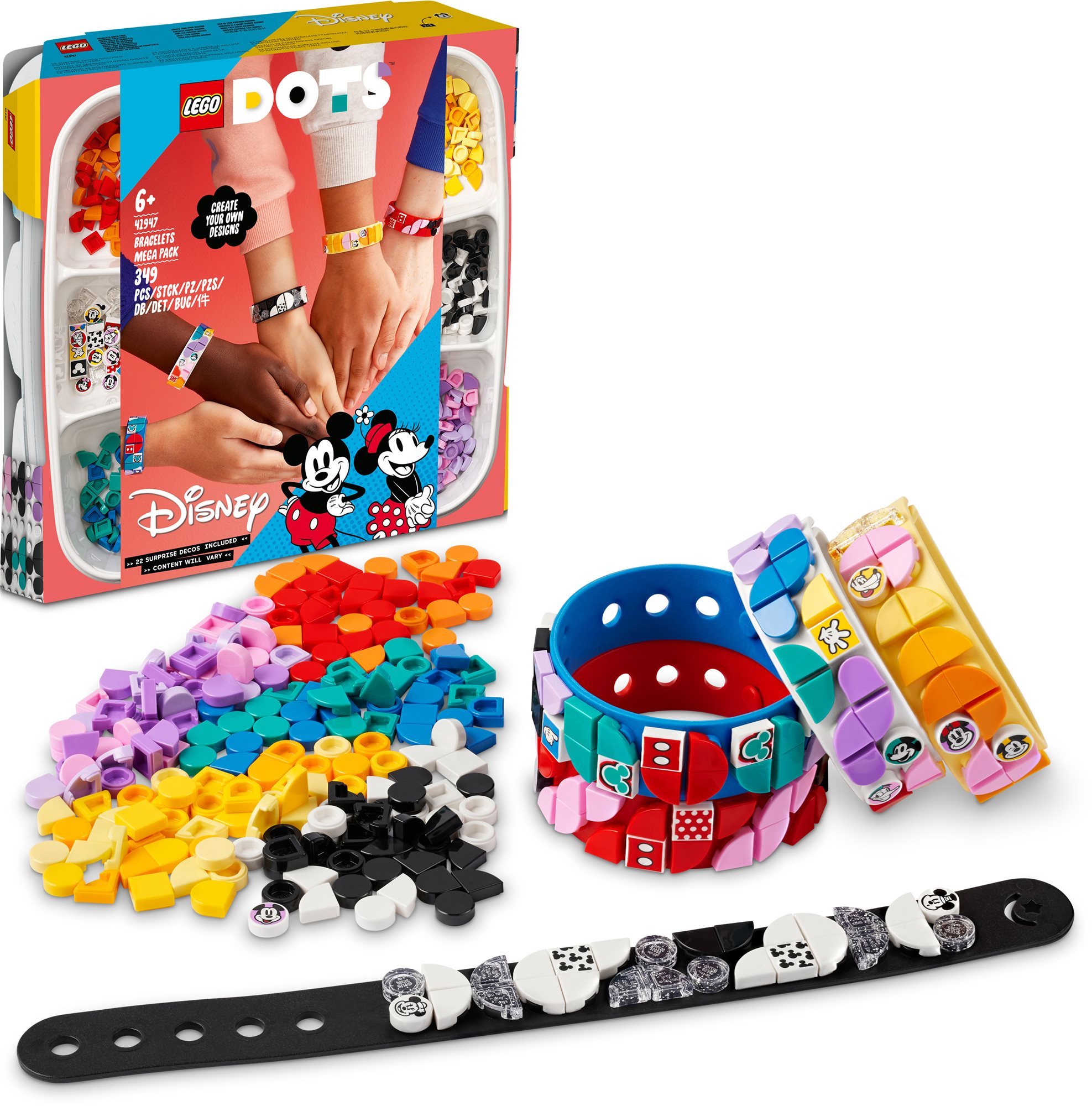 LEGO® DOTS Mickey és barátai karkötők óriáscsomag 41947