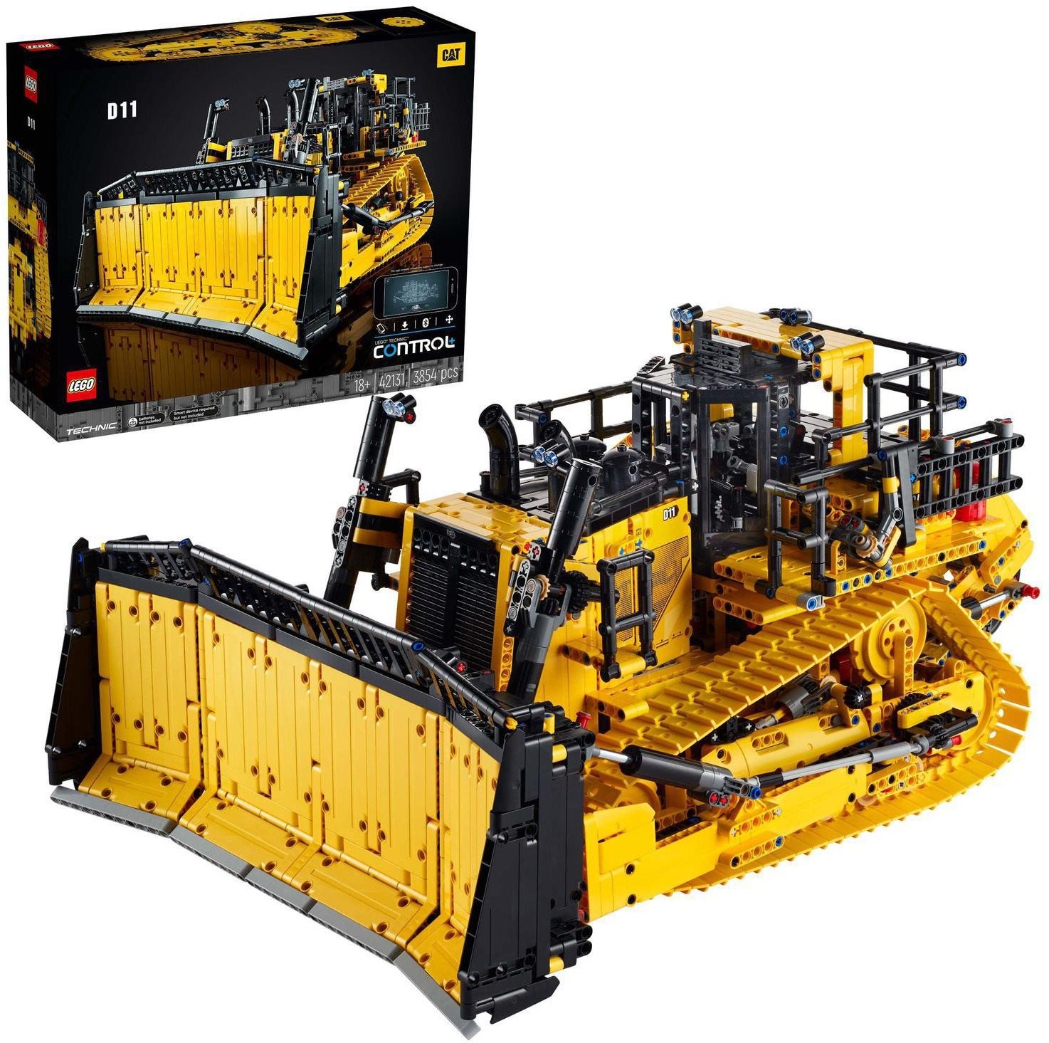 LEGO® Technic Applikációval irányítható Cat® D11 buldózer 42131