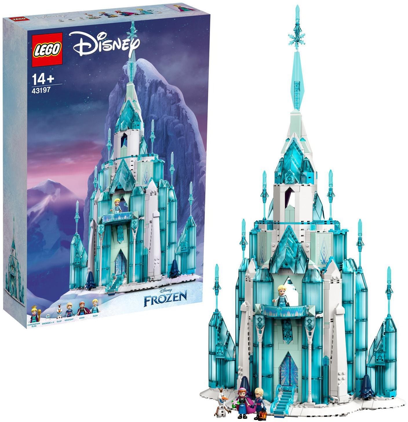 LEGO® Disney Jégkirályság A jégkastély 43197