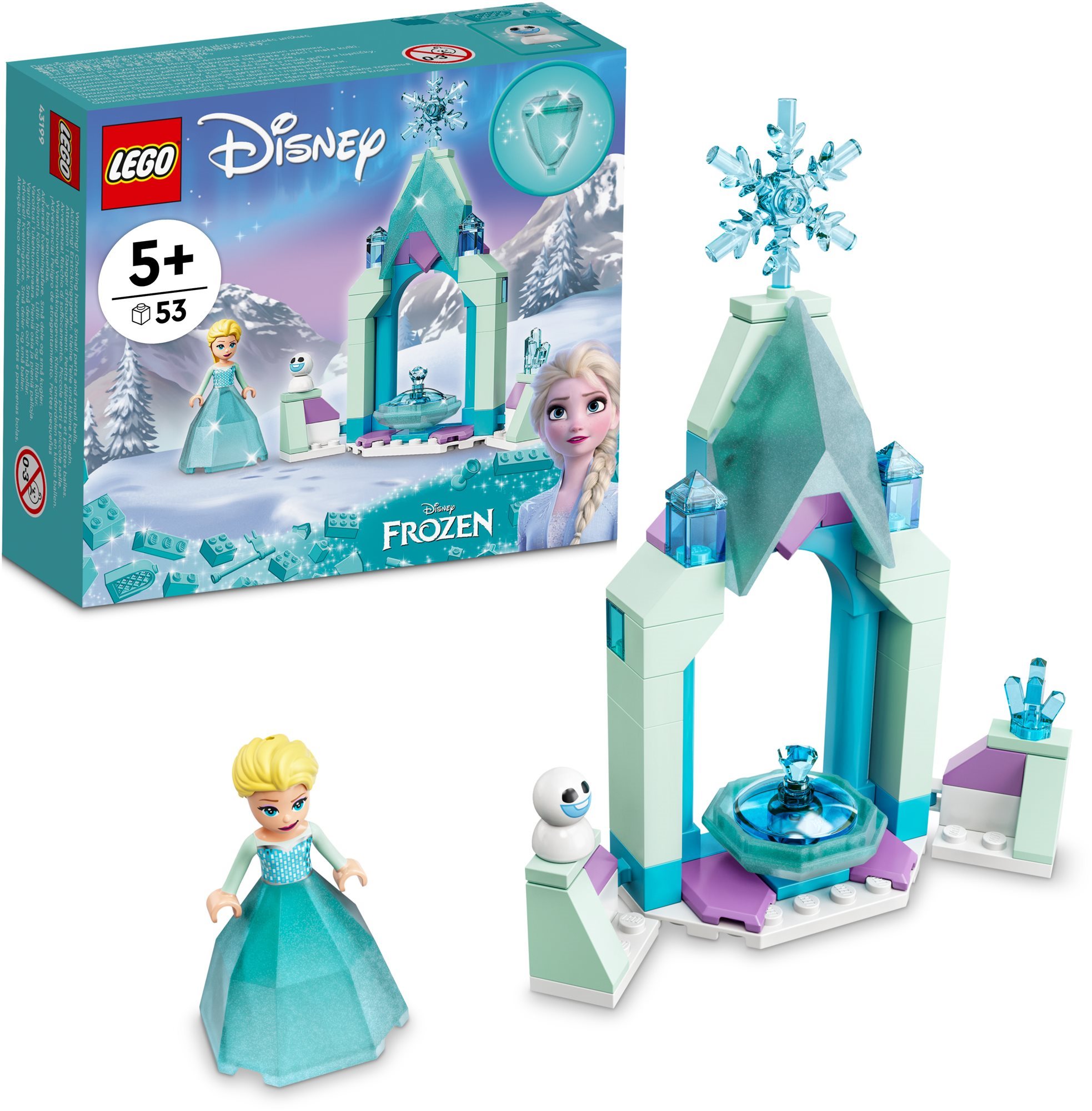 LEGO® I Disney Jégvarázs 43199 Elsa kastélykertje