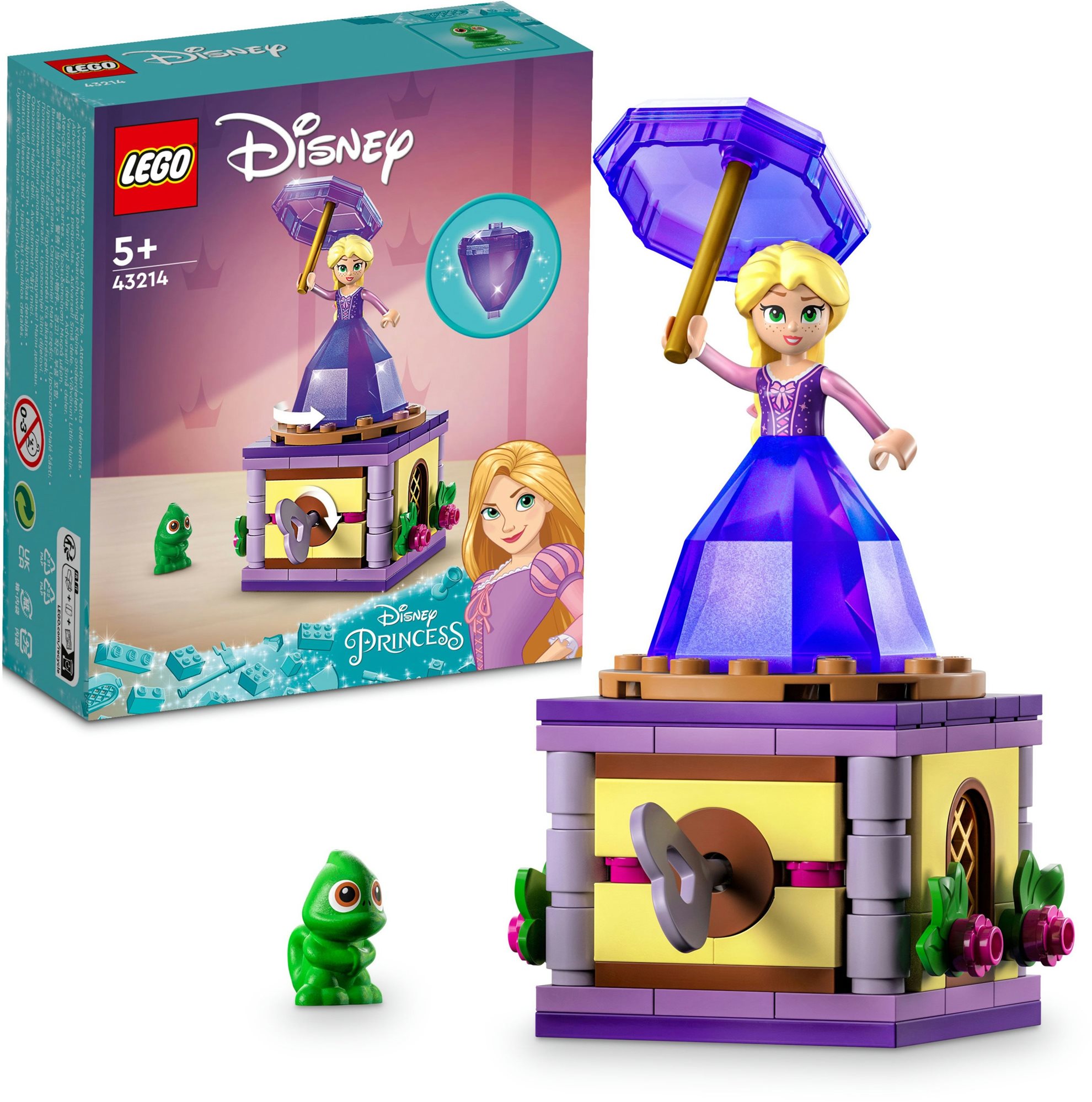 LEGO® │ Disney Princess™ Pörgő Aranyhaj 43214