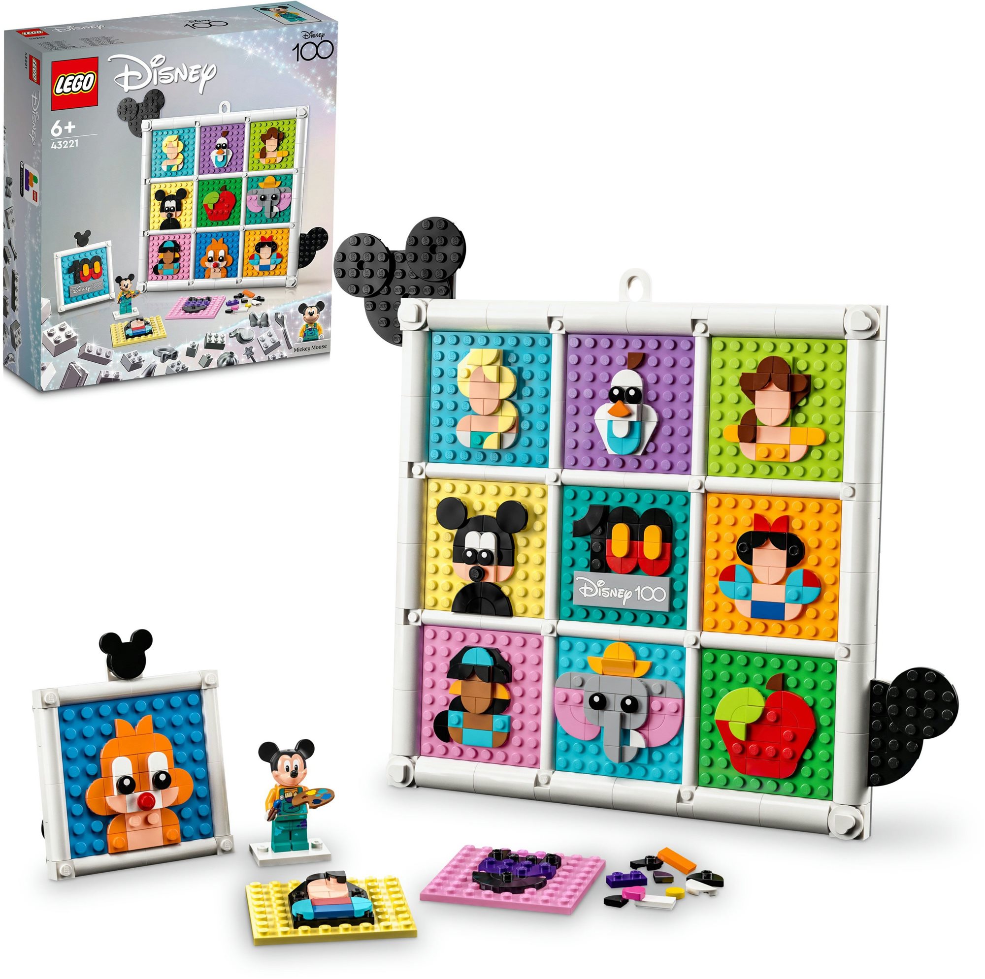 LEGO® Disney A Disney animációs ikonjainak 100 éve 43221