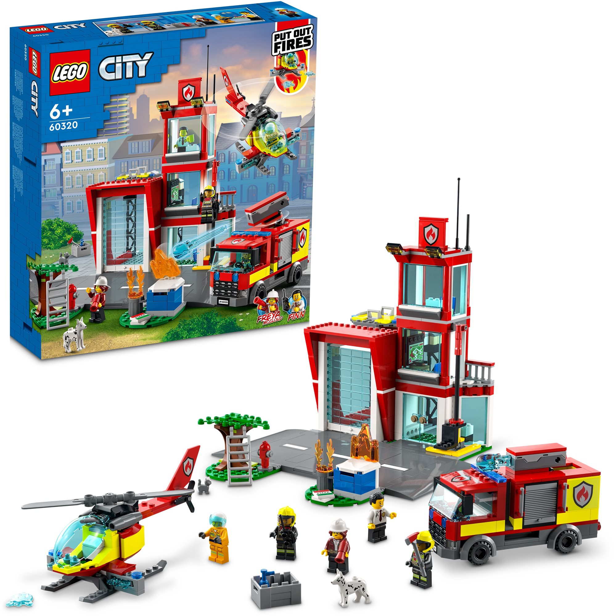 LEGO® City Tűzoltóállomás 60320