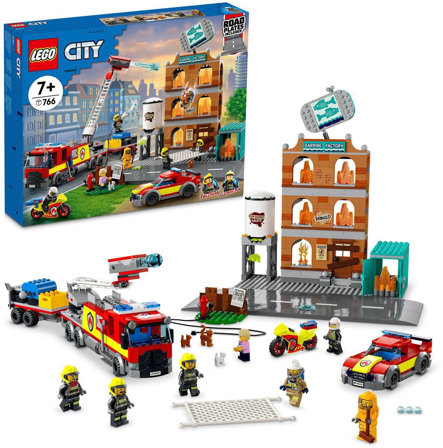 LEGO® City 60321 Tűzoltó brigád