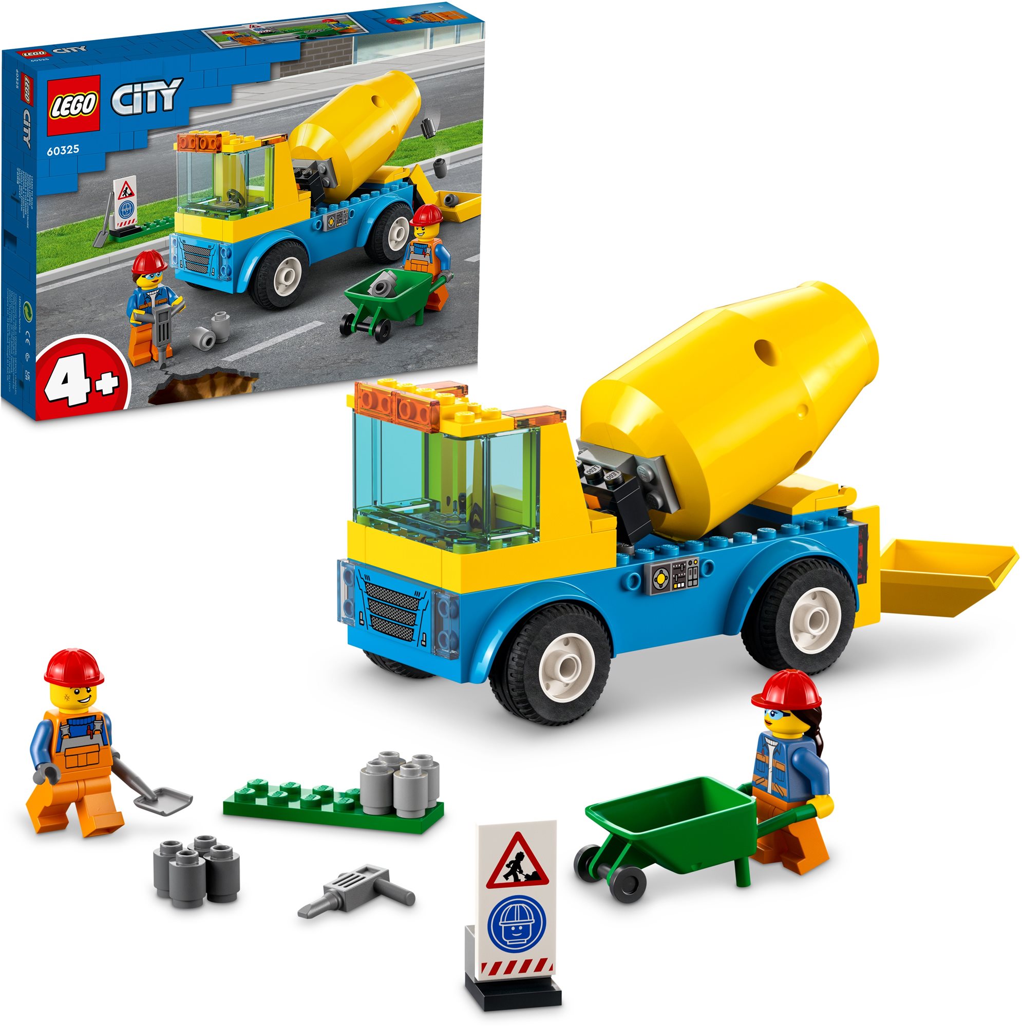 LEGO® City Betonkeverő teherautó 60325