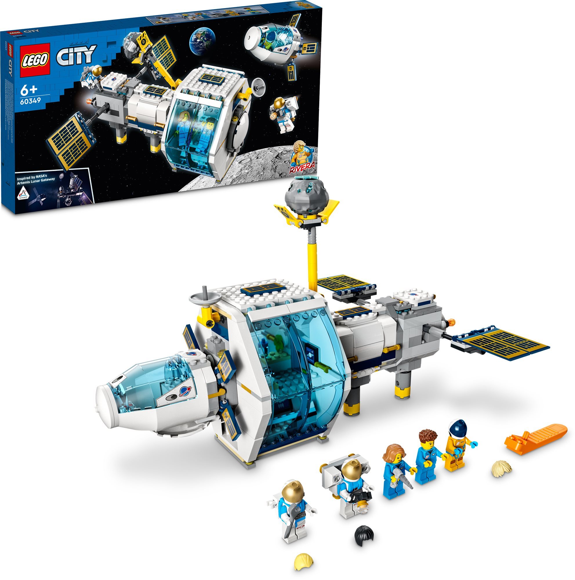 LEGO® City Űrállomás a holdon 60349