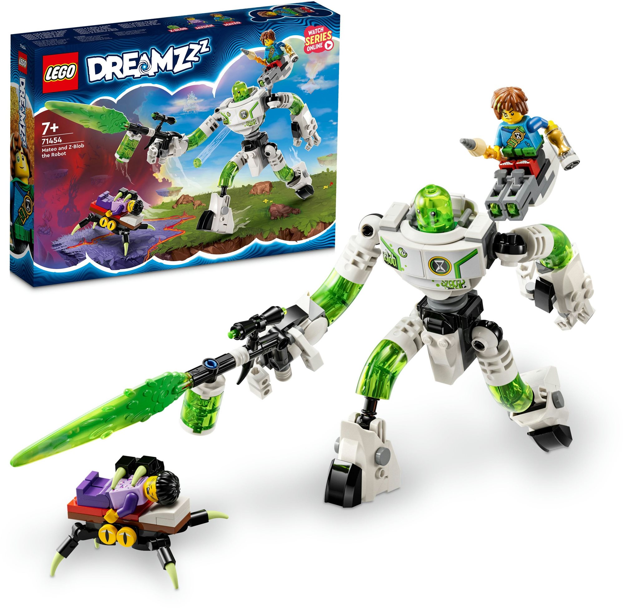 LEGO® DREAMZzz™ Mateo és Z-Blob a robot 71454