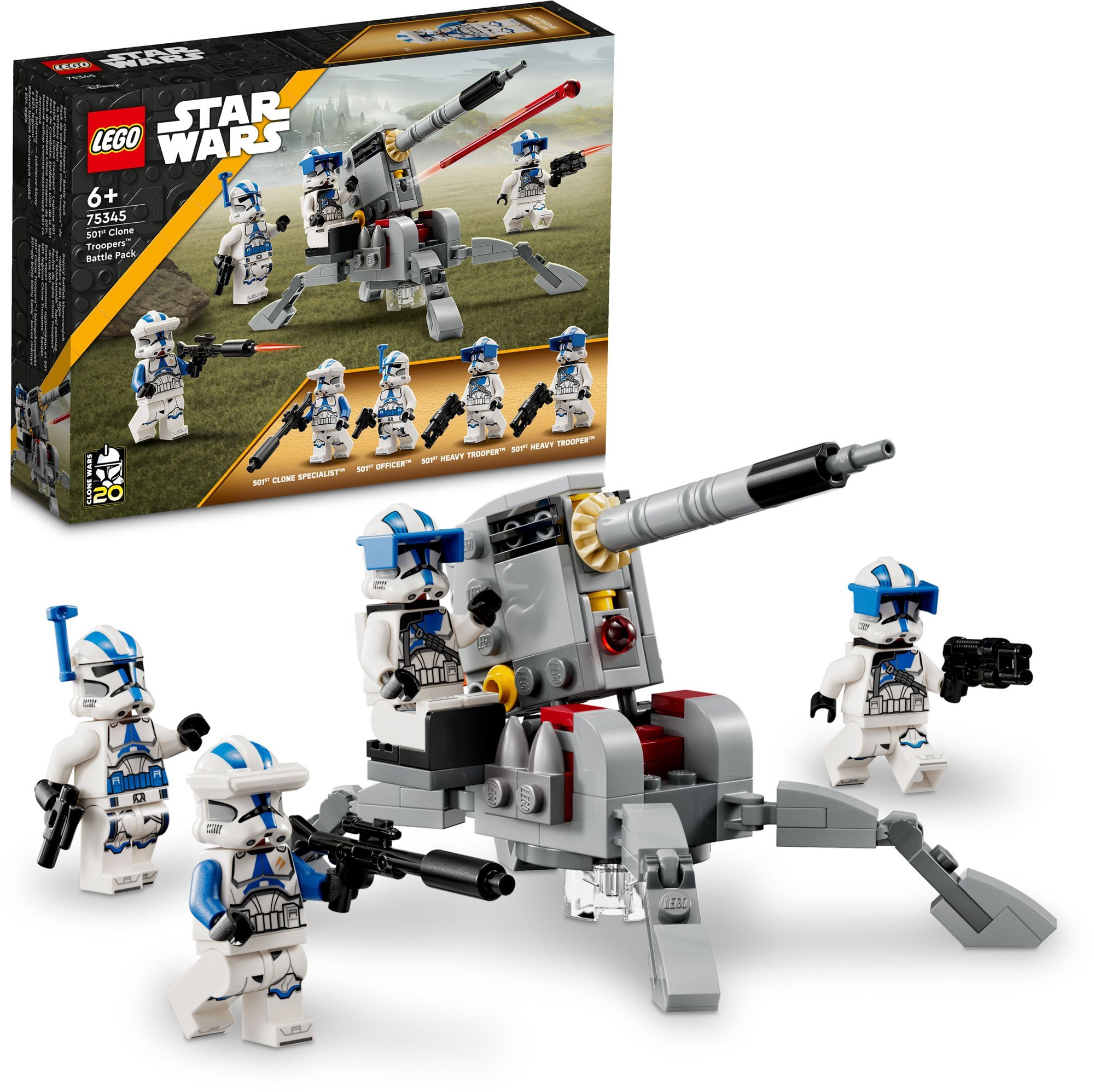LEGO® Star Wars™ 501. klónkatonák™ harci csomag 75345