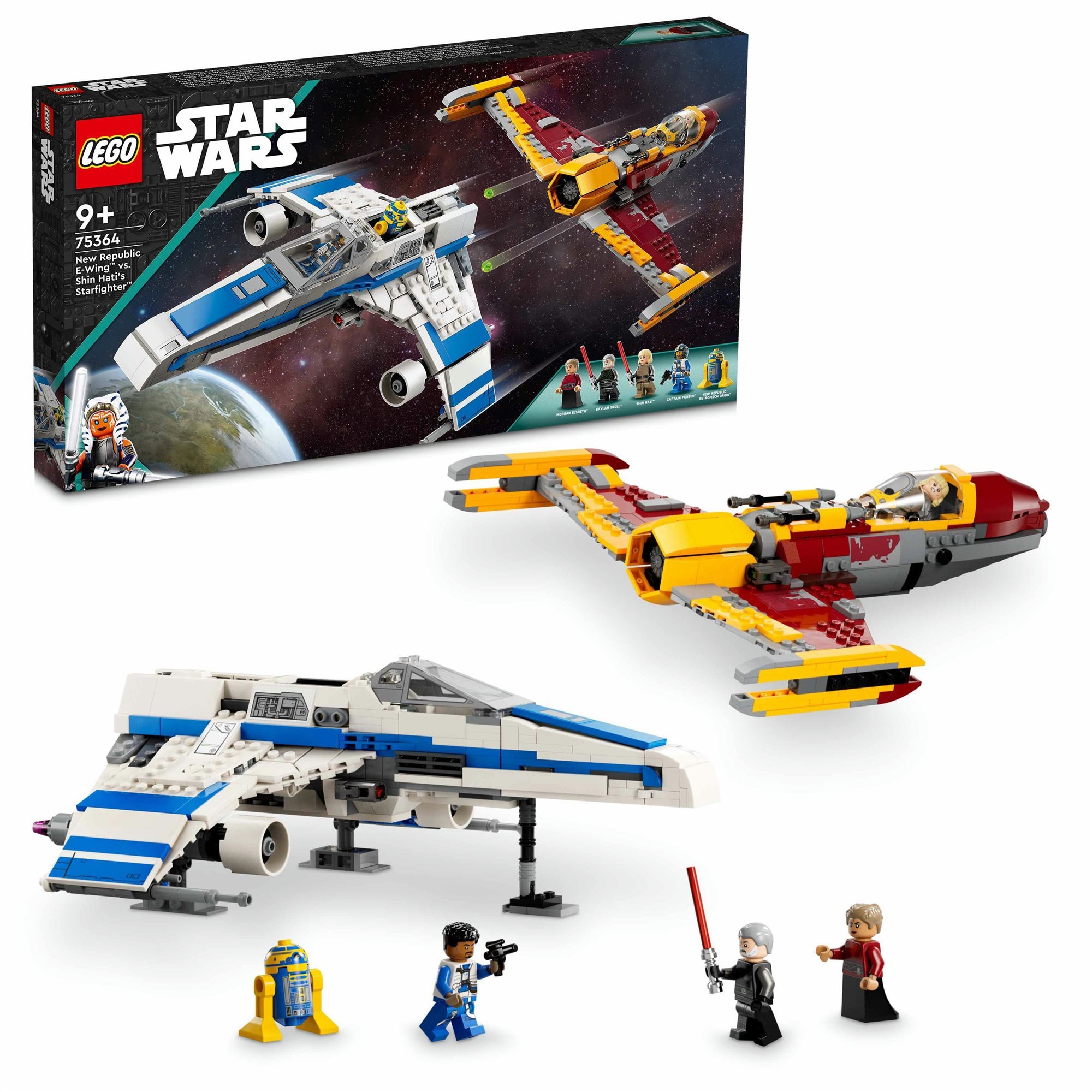 LEGO® Star Wars™ 75364 Új Köztársasági E-Wing™ vs. Shin Hati vadászgépe™