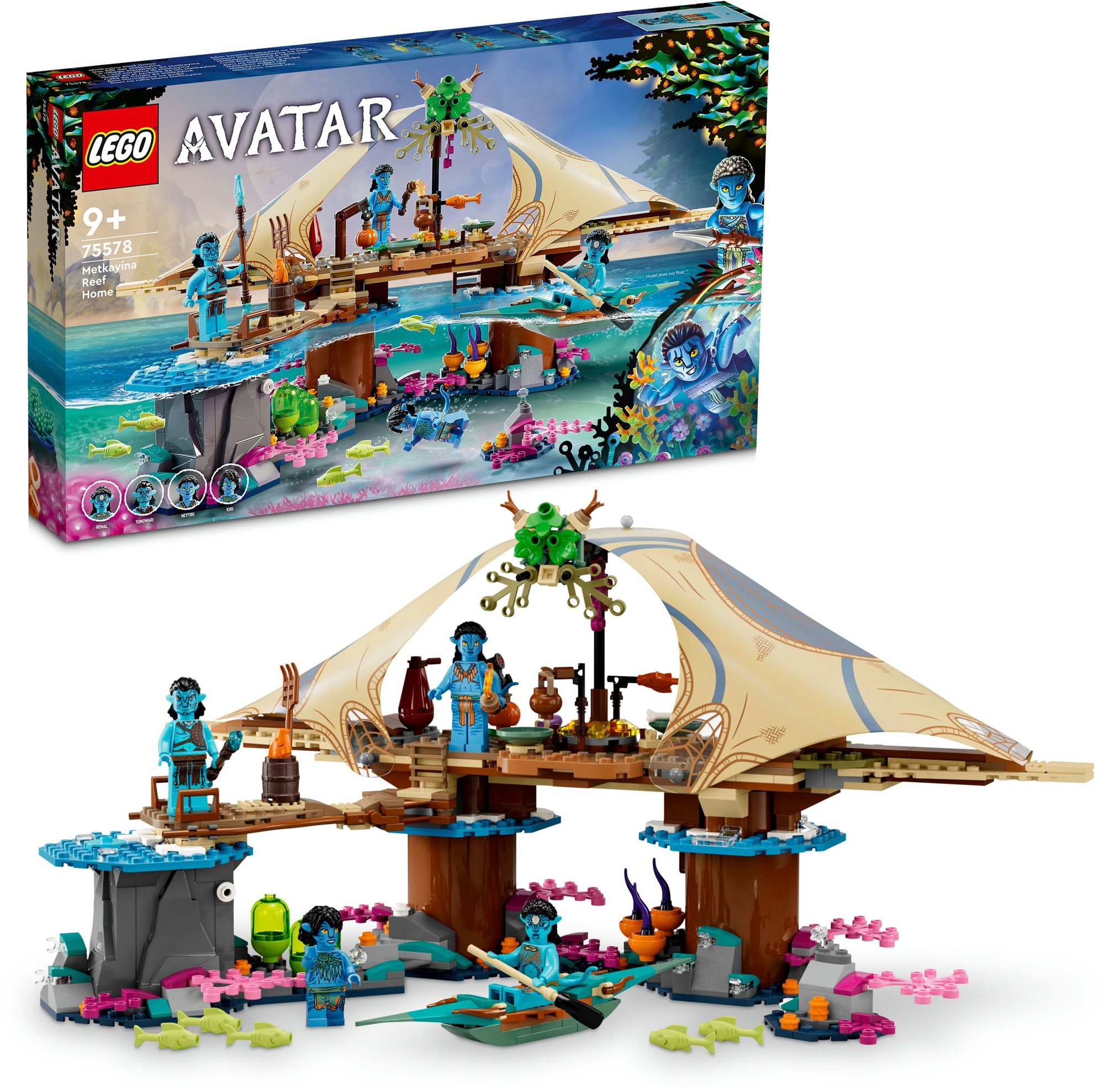 LEGO® Avatar Metkayina otthona a zátonyon 75578