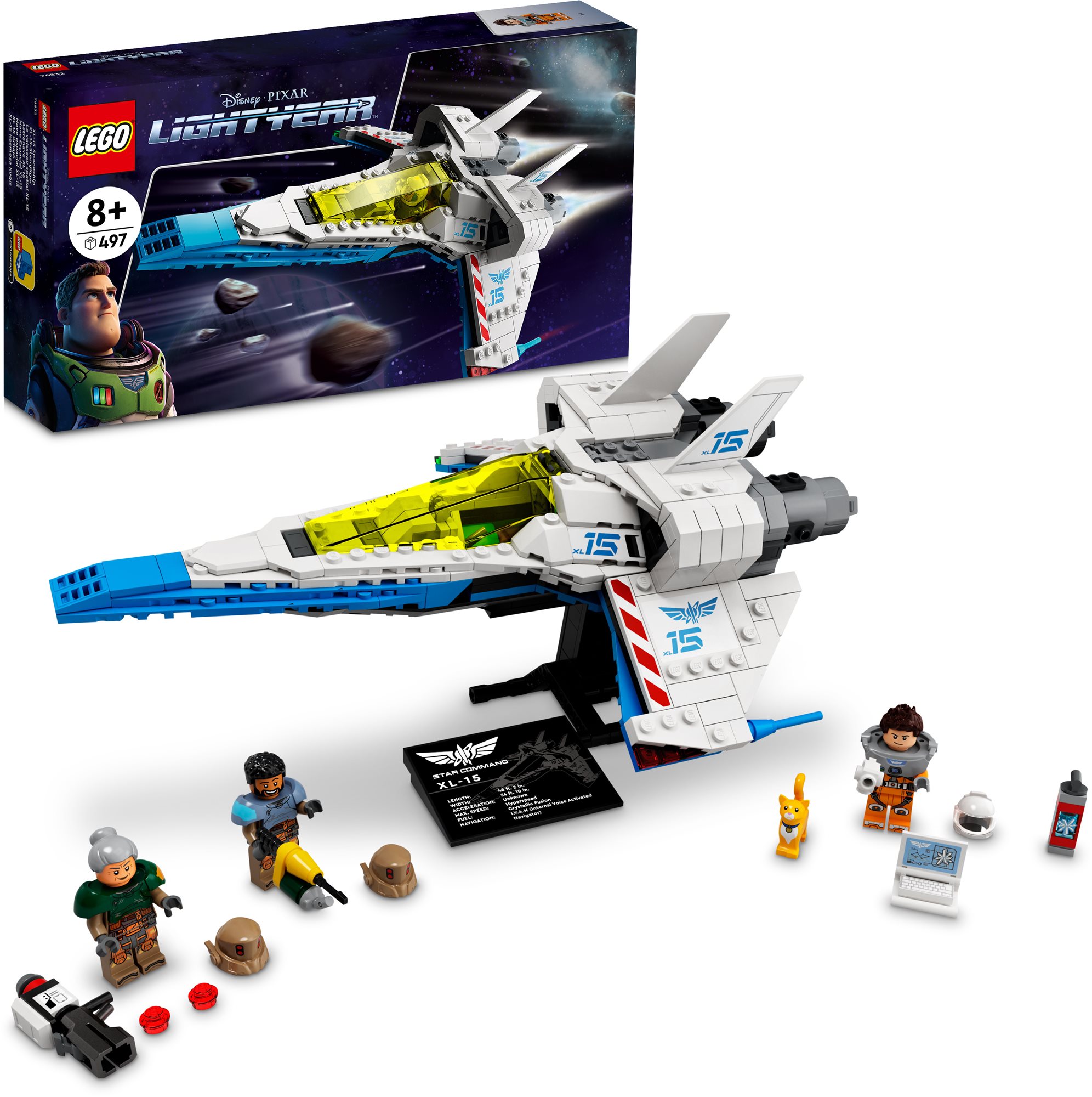 LEGO® Disney and Pixar\'s Lightyear XL-15 űrhajó 76832