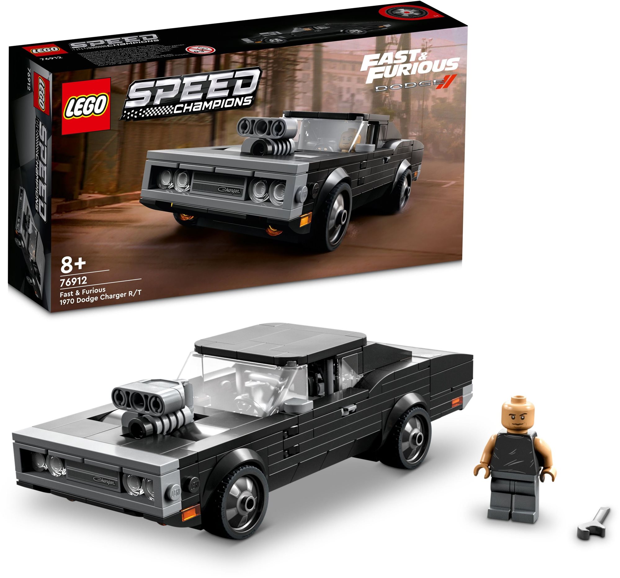 LEGO® Speed Champions Fast & Furious 1970 Dodge Charger R/T 76912