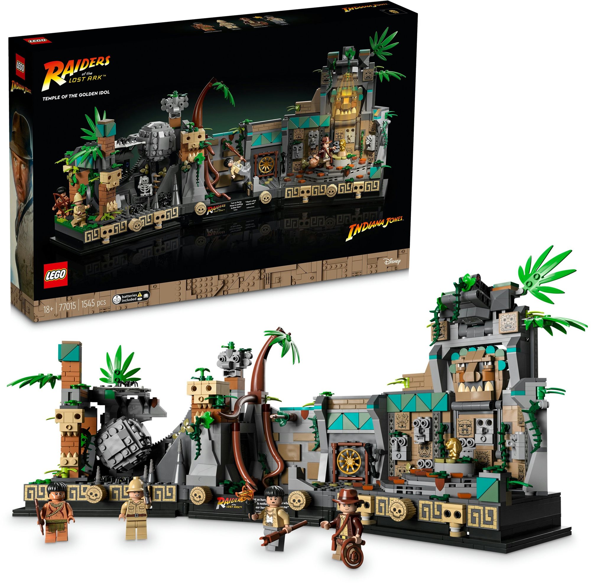 LEGO® Indiana Jones™ Az Aranybálvány temploma 77015