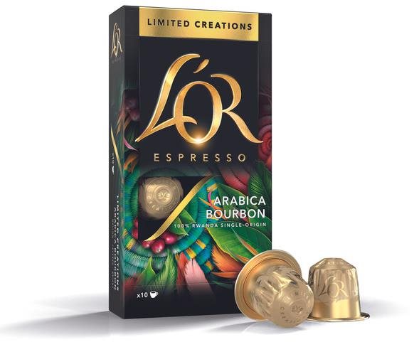 Kávékapszula L'OR Espresso Limited Creation Rwanda Nespresso® kávékapszula, 10 db