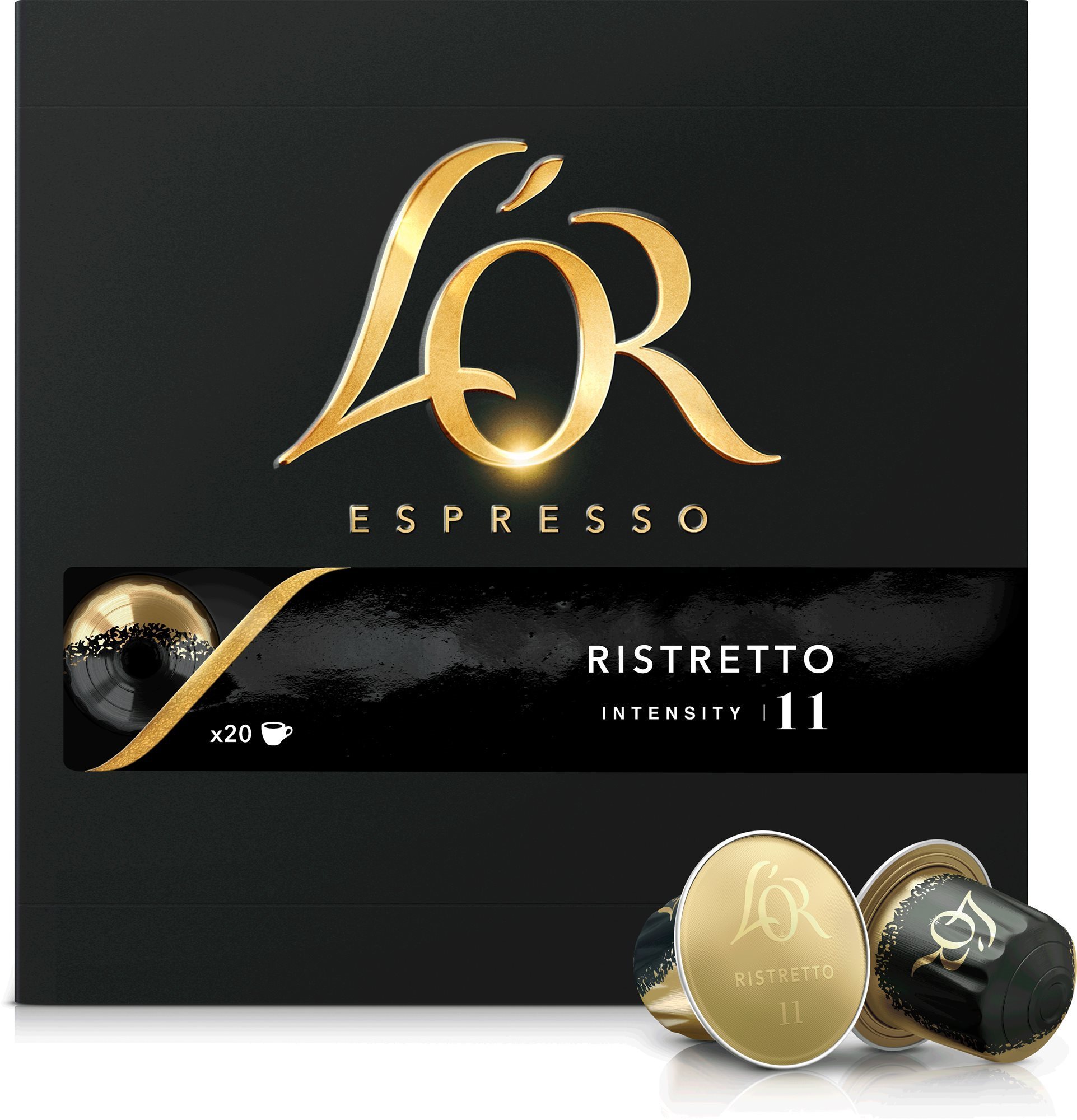 L'OR Espresso Ristretto 20 db, alumínium
