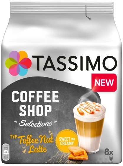 TASSIMO Toffee Nut Latte 8 adag