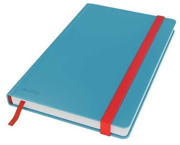 Kék jegyzetfüzet, puha felületű, 80 lap - Leitz