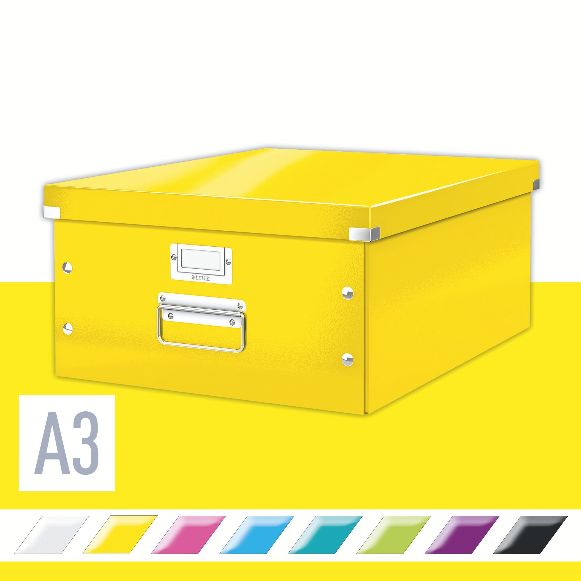 Leitz WOW Click & Store A3 36.9 x 20 x 48.2 cm, sárga