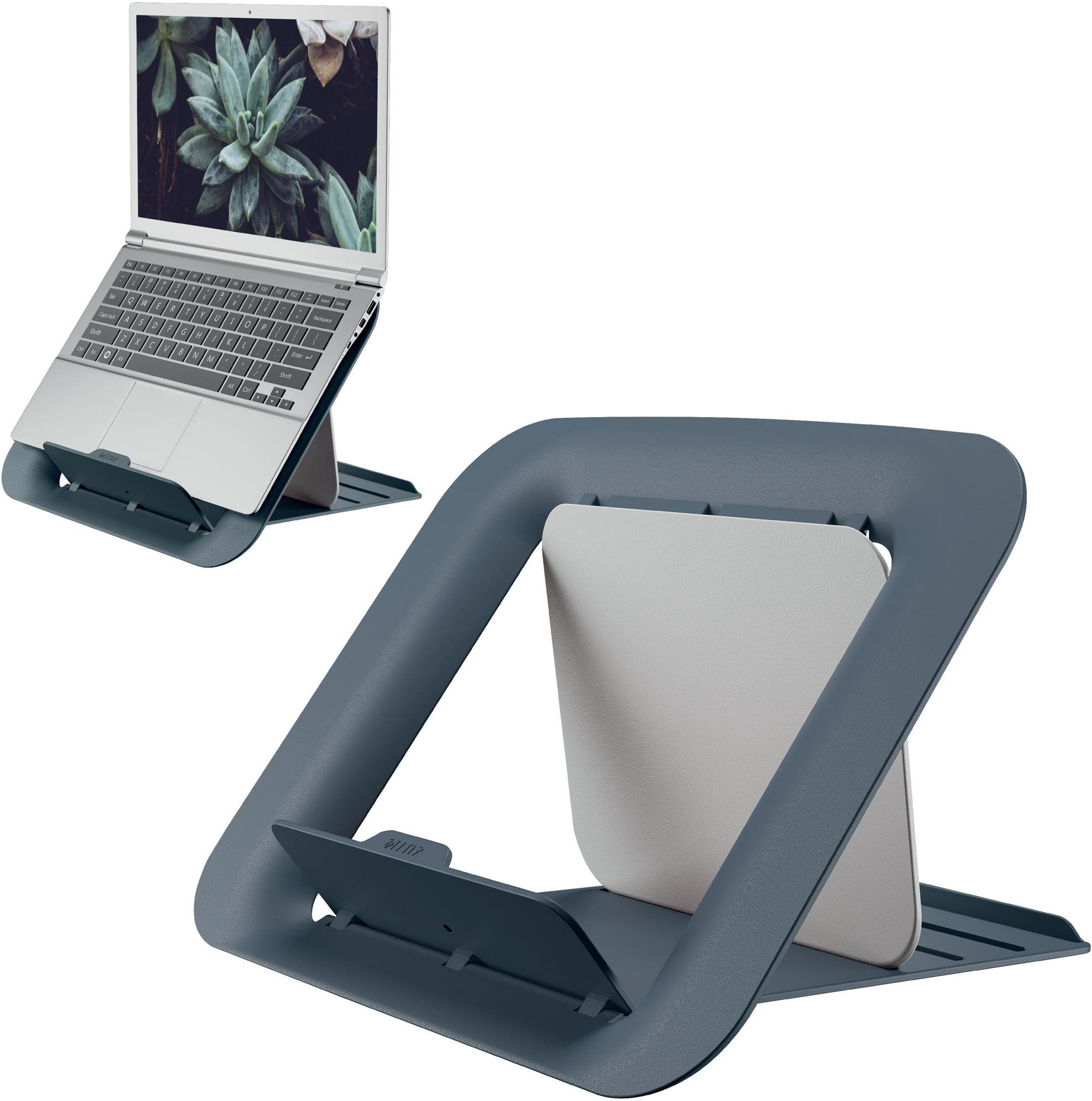 Ergo Cosy szürke állítható laptop tartó - Leitz