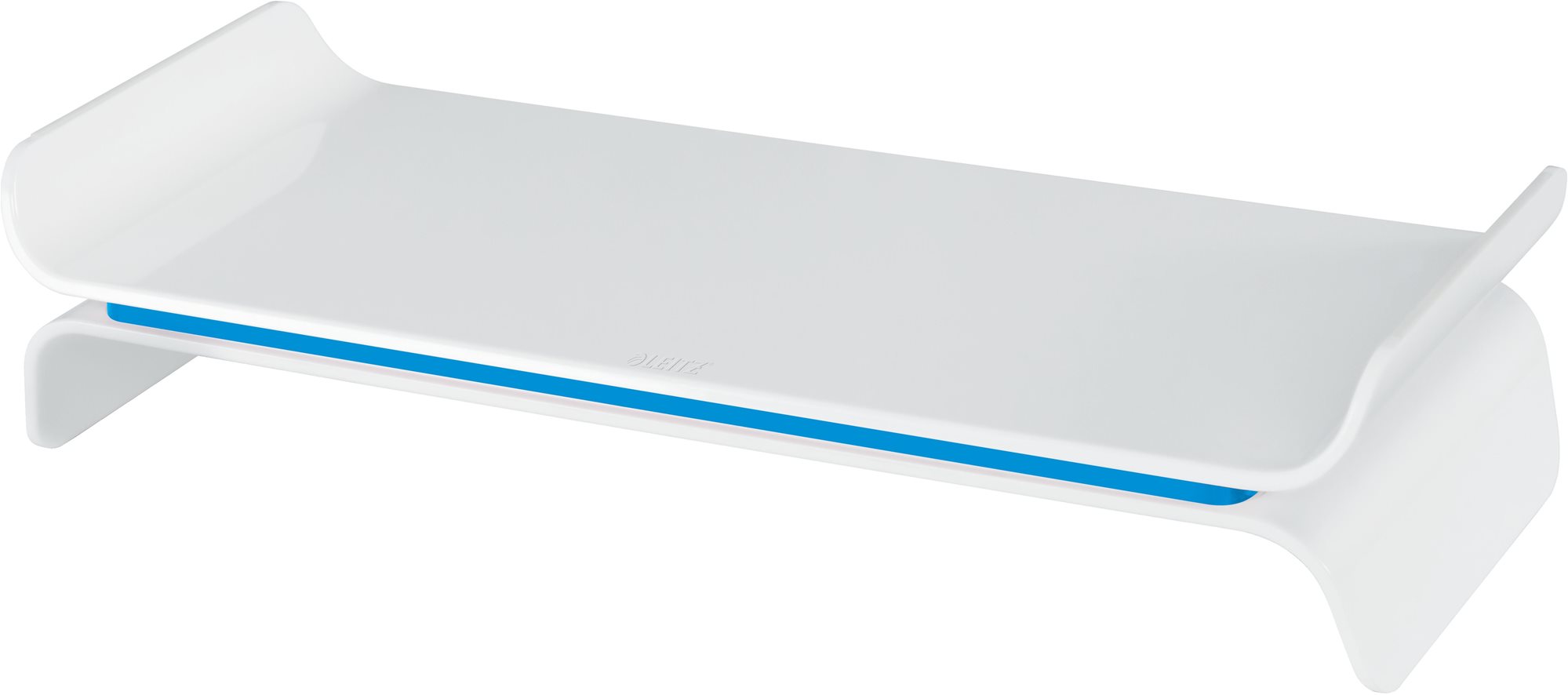 Fehér-kék monitor tartó - Leitz