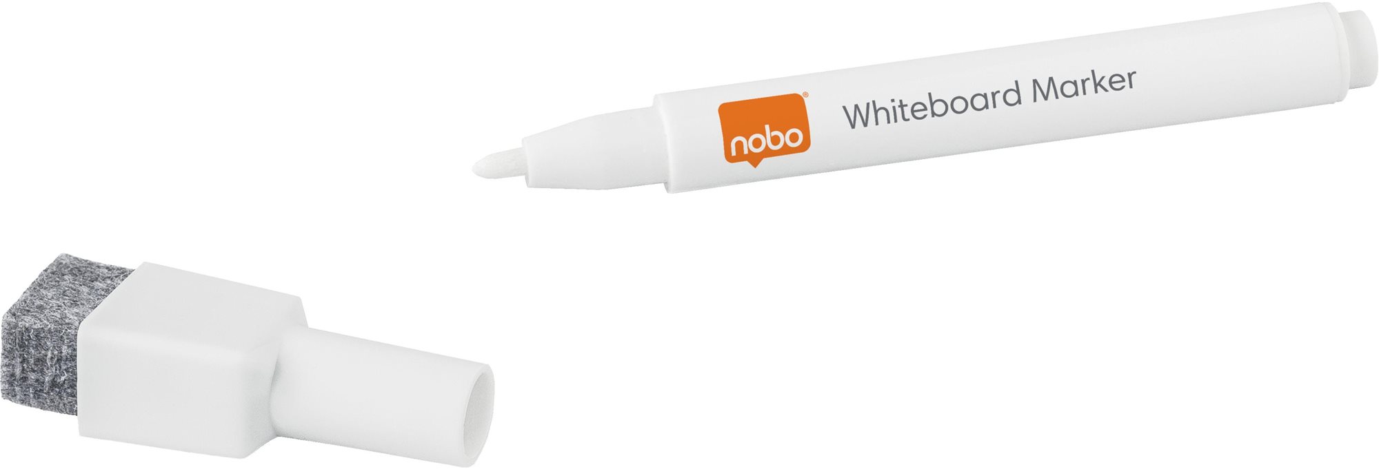 NOBO Dry-Erase Marker White fehér - 6 darabos kiszerelésben