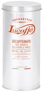 Kávé Lucaffe Decafeinato, 500 g, fémdobozos