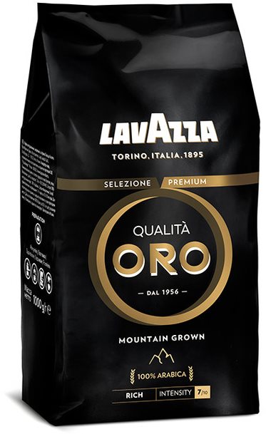 Lavazza Qualita Oro Mountain G, szemes kávé, 1000g