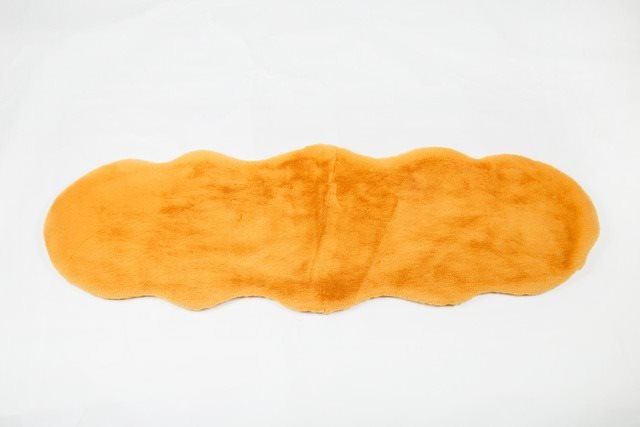 Szőnyegkivágás 55x160 cm narancssárga