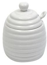 Basic fehér porcelán méztartó, 280 ml - Maxwell & Williams