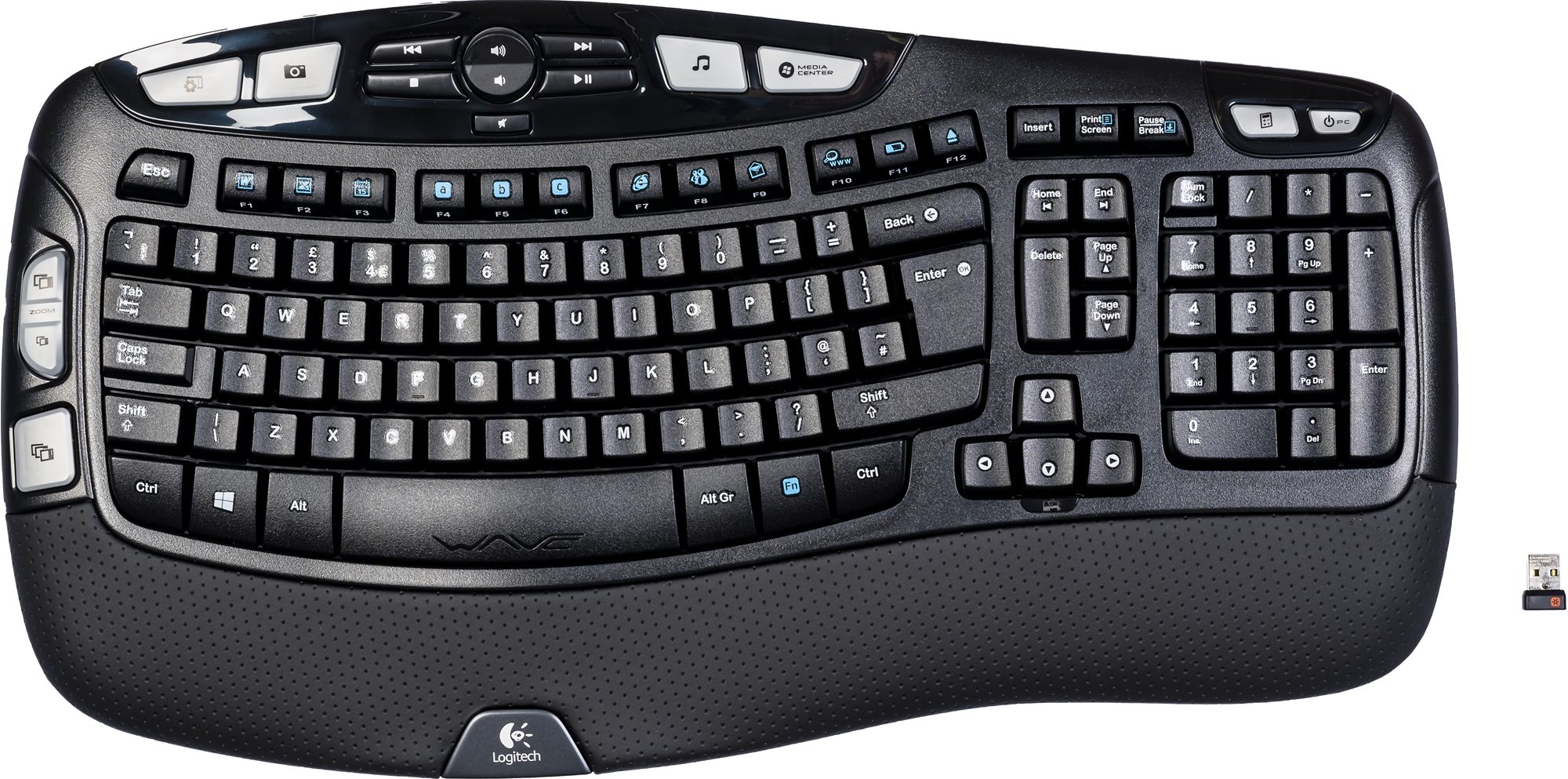 Logitech Wireless Keyboard K350 UK