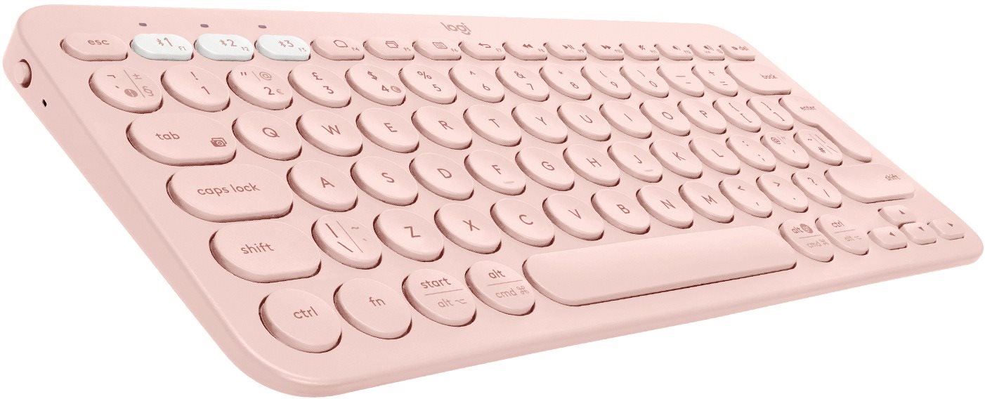 Logitech Bluetooth Multi-Device Keyboard K380, rózsaszín - US INTL
