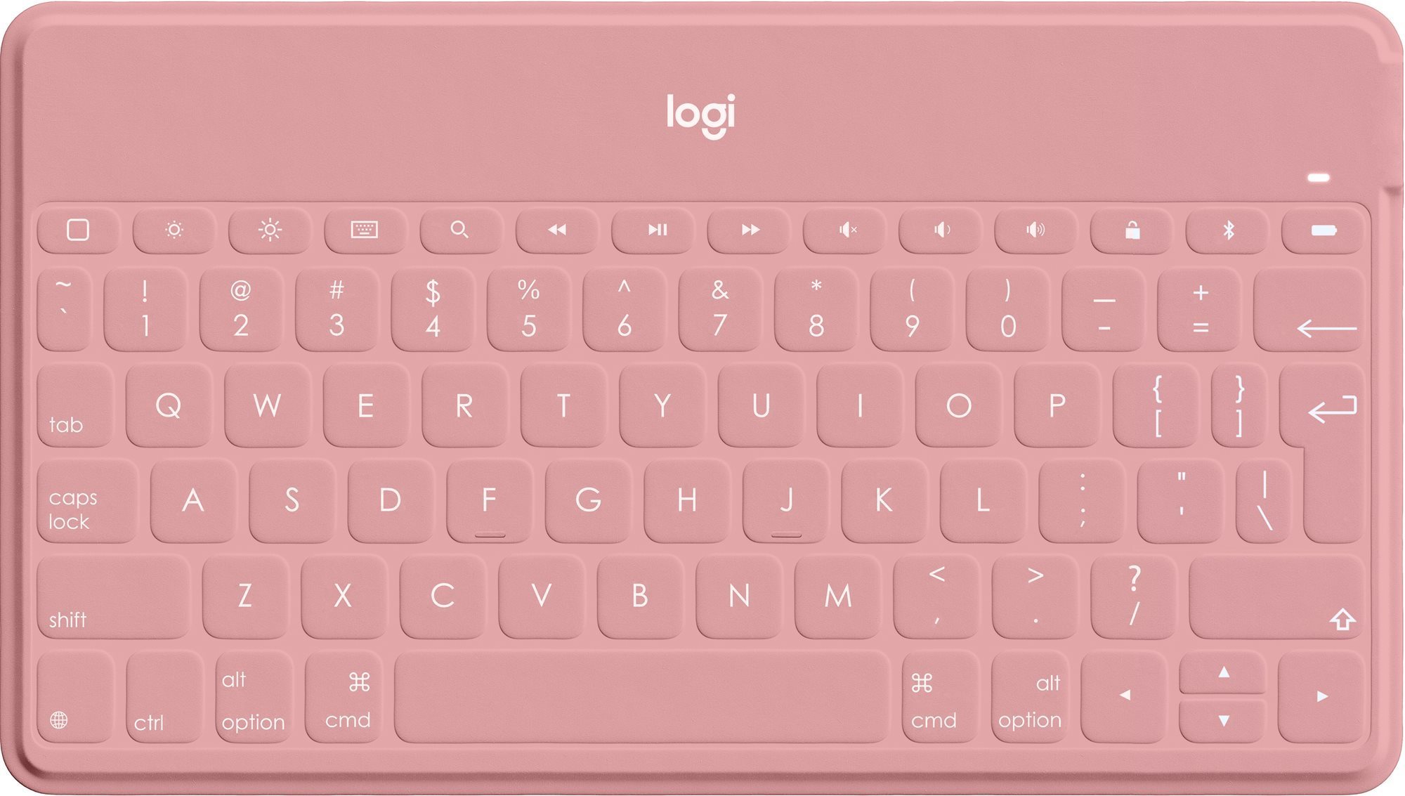 Logitech Keys-To-Go, rózsaszín - US INTL