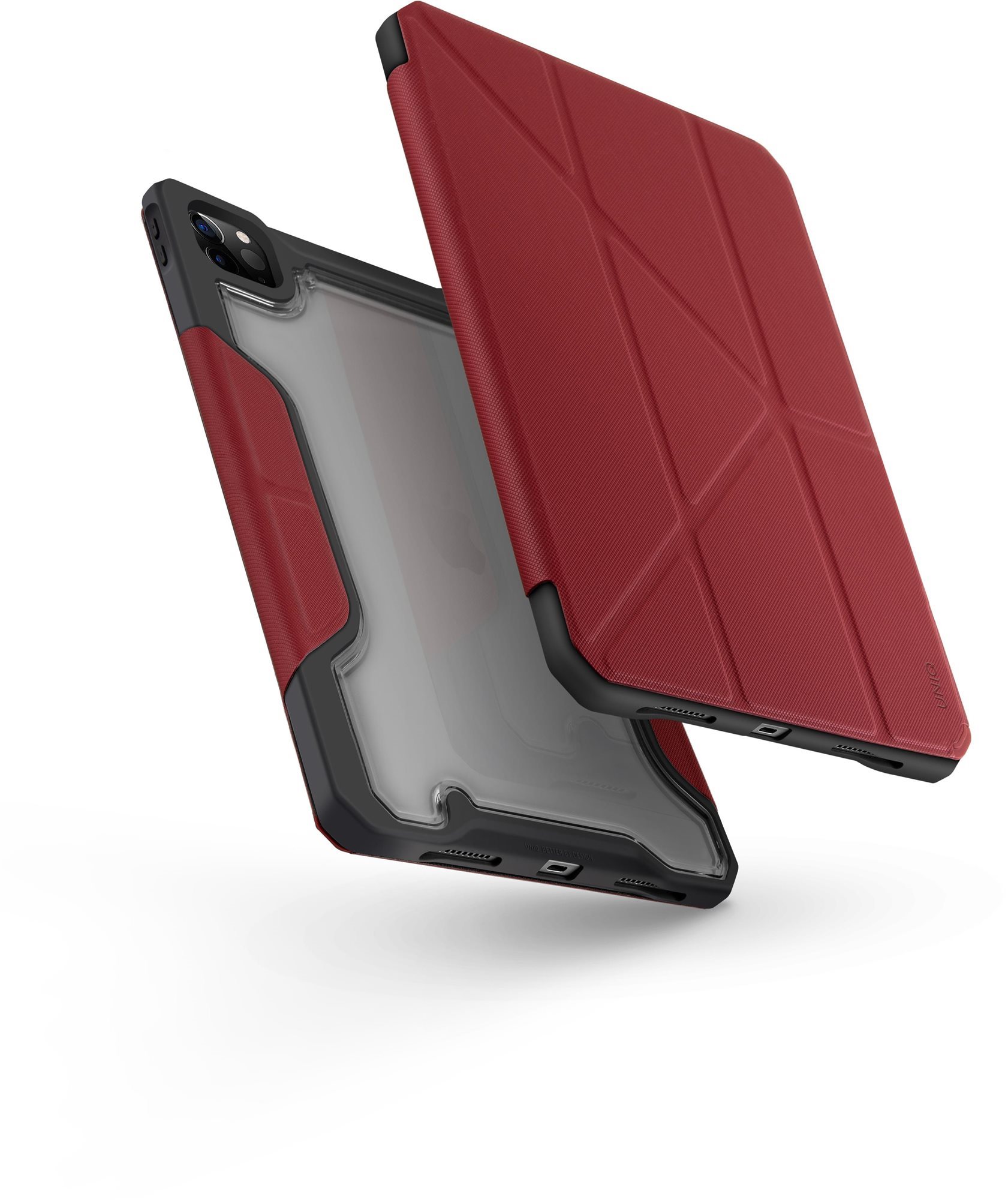 UNIQ Trexa antimikrobiális tok az iPad Pro 11 (2021) készülékhez, piros
