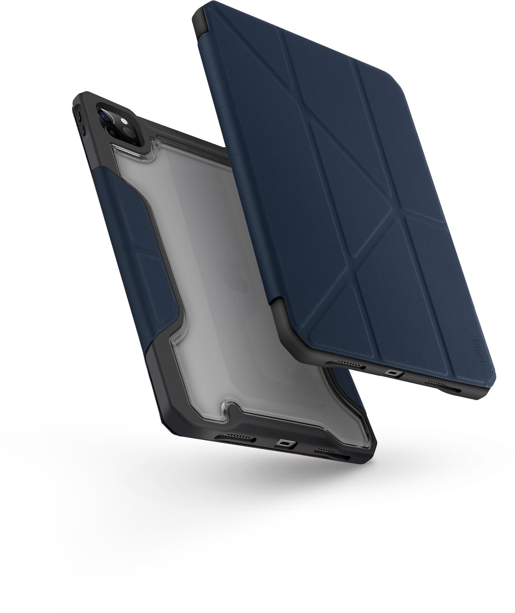 UNIQ Trexa antimikrobiális tok az iPad Pro 11 (2021) készülékhez, kék