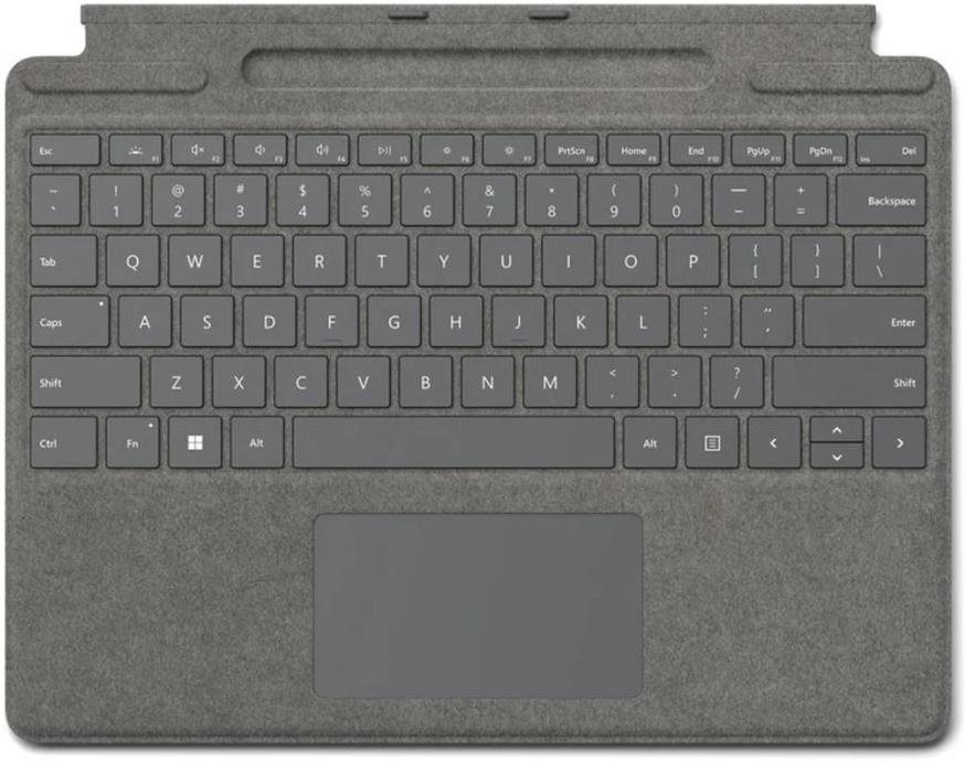 Microsoft Surface Pro X/Pro 8/Pro 9 Signature Keyboard Platinum HU