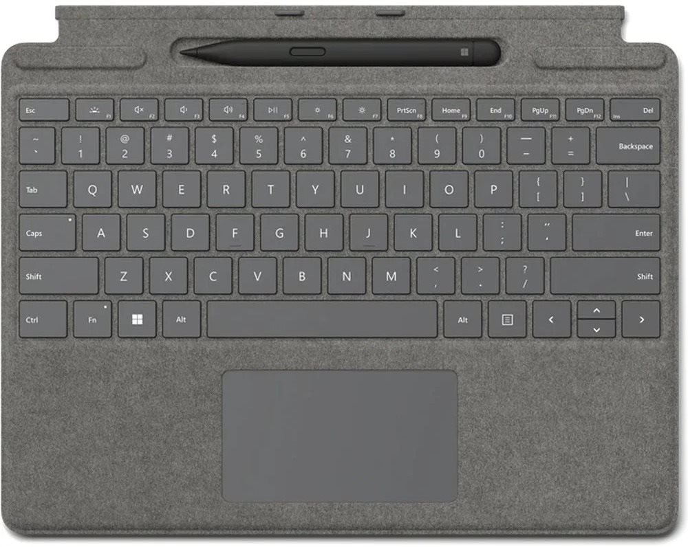 Microsoft Surface Pro X/Pro 8/Pro 9 Signature Keyboard + Pen Platinum ENG