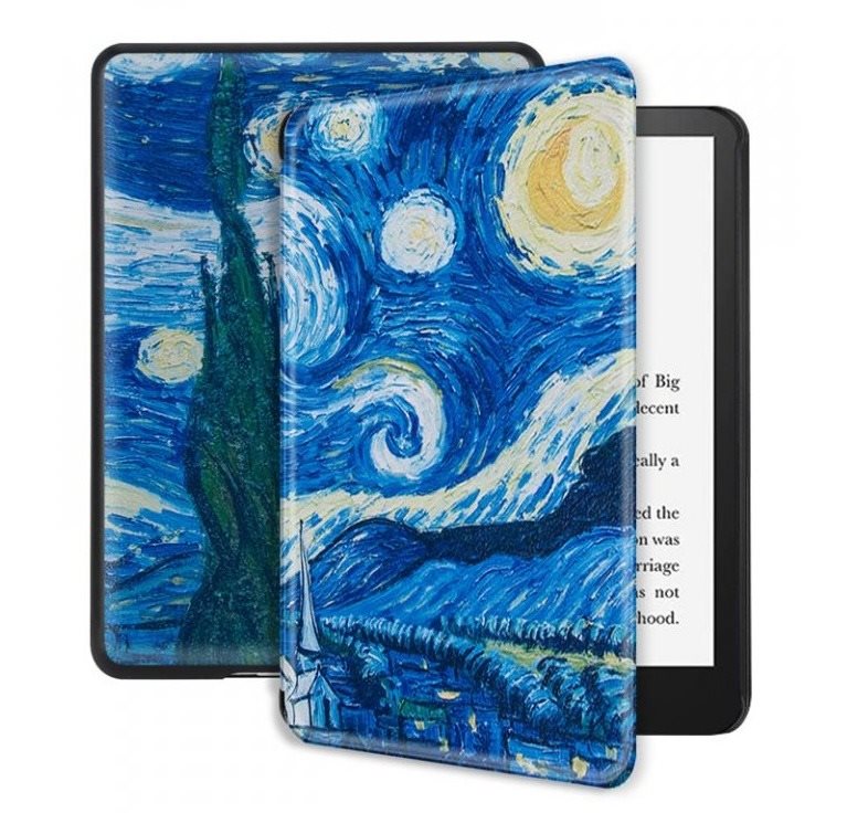 B-SAFE Lock 2377 az Amazon Kindle Paperwhite 5 2021 készülékhez, Gogh