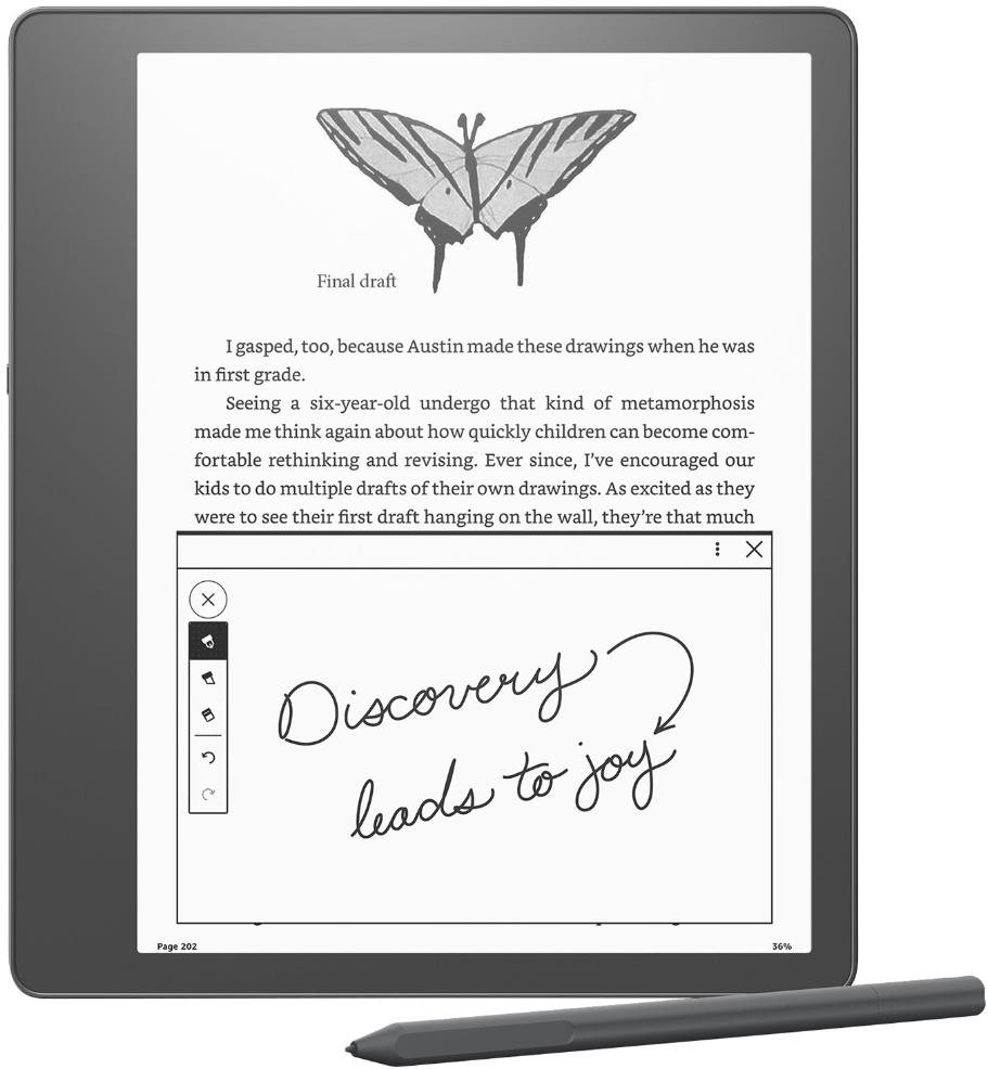 Amazon Kindle Scribe 2022 16GB szürke, standard tollal