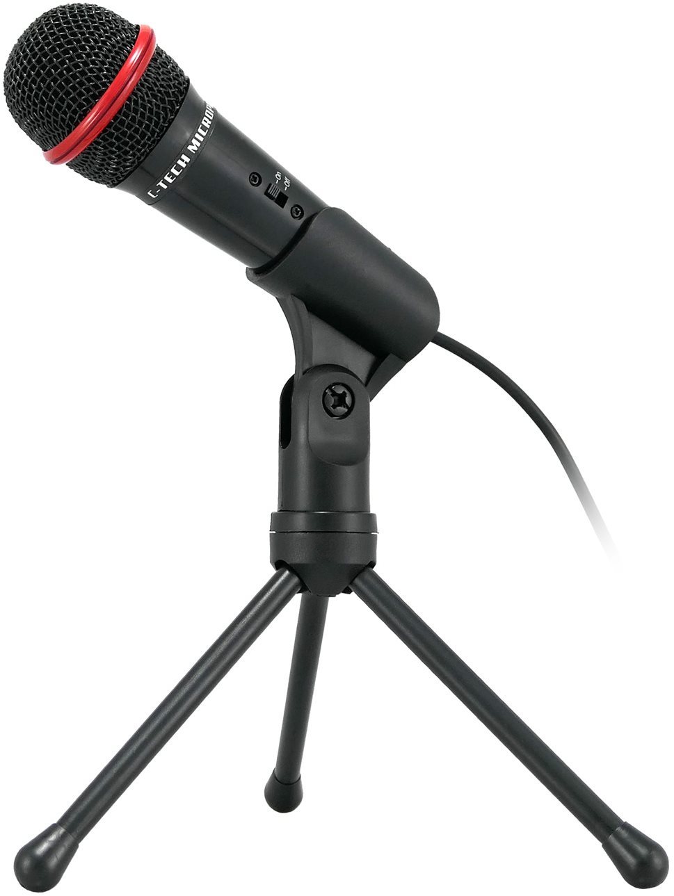 C-TECH asztali mikrofon MIC-01, 3, 5